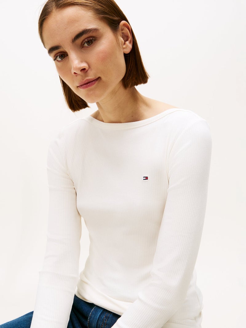 تومي هيلفيغر تيشيرت بقصّة سليم - Image 5